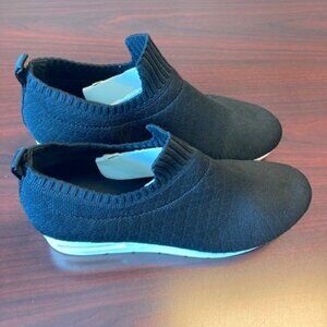 DKNY Women's Athletic Slip-on Wedge Sneaker